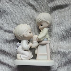 You Are Always There For Me-Charming Figurine of Two Children